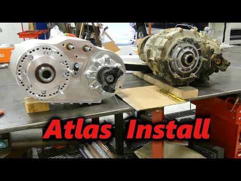 Putting an Atlas 2 Speed in a Wrangler