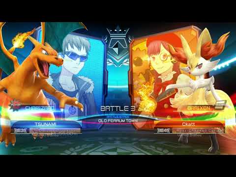 Pokkén Tournament DX TSUNAMI (Charizard) Vs. Ckatt (Braixen)