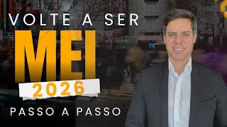 MEI (Individual Microentrepreneur) - How to become a MEI again in 2026 for those who were exclude...