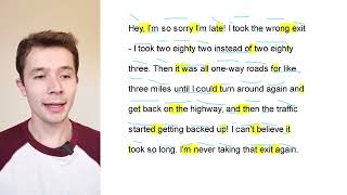 Everyday English Intonation: Sorry for Being Late