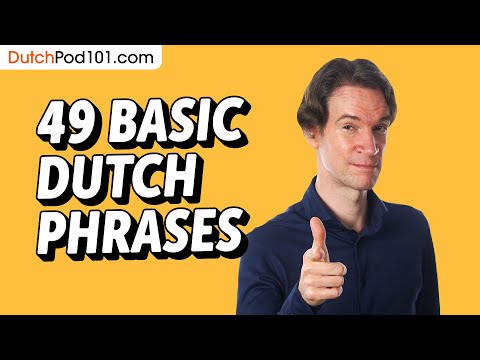 49 Basic Dutch Phrases for ALL Situations to Start as a Beginner
