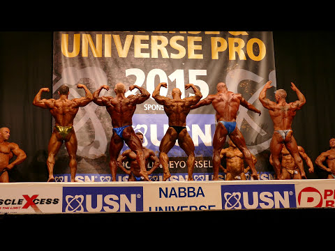 4th Callout - Professionals - NABBA Universe 2015