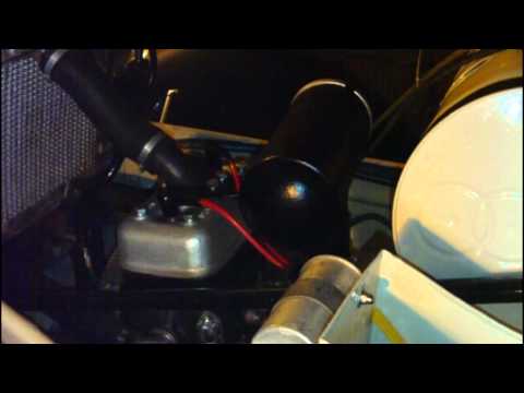 DKW F8 first start of the new engine