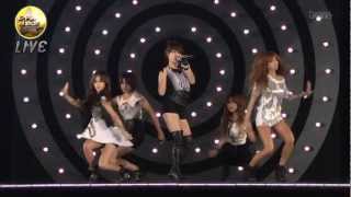 [Real HD] 4Minute - Mirror Mirror + Muzik + Heart to Heart ~ 110820