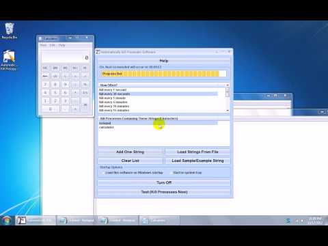 Automatically Kill Processes Software