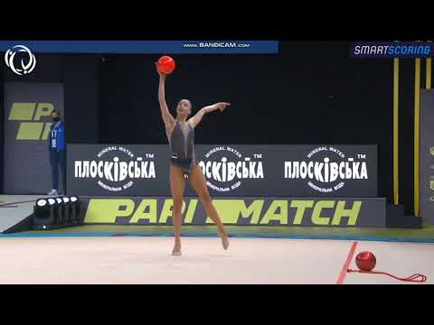 Erika DOKUTSAJEVA (EST) Ball AA - European Championships Kyiv 2020