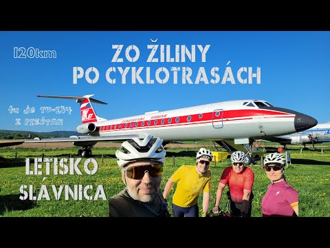 Cyklotrasy zo Žiliny, letisko Slávnica. Keď fúka severný