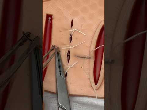 Dental Floss Apocalypse Survival Stitches? #goodtoknow #funfacts #vet #medicine #surgeon #survival