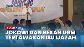 Jokowi Nekat Ikut Reuni Alumni di UGM meski Masih Pemulihan: Kalau Gak Datang Ramai Lagi Nanti