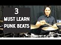 3 Punk Rock Beats Every Drummer Must Know Drum Lesson