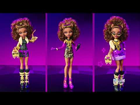 Mattel MONSTER HIGH SKULLTIMATES Klodinos siurprizas, Hauntlywood serija (JBG80) video
