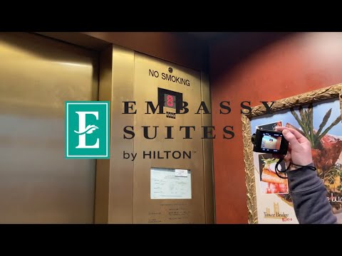 Awesome KONE Traction Scenic Elevators - Embassy Suites Riverfront Promenade - Sacramento, CA