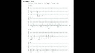 COC Corrosion of Conformity Break the Circle Guitar Tab and Tutorial