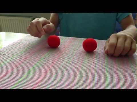 Anleitung: Zaubertrick Schaumstoffbälle verschwinden lassen - Zaubertrick Schaumstoffbälle Tutorial