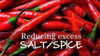 Reducing Excess Salt Or Spice | how to reduce over salt or spice | THE TASTE | DHARA SHUKLA