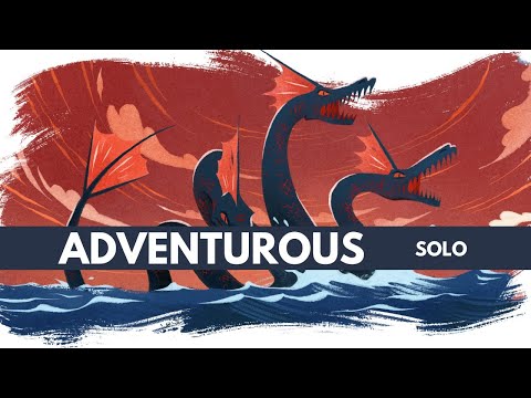 Adventurous | Solo Board Game How to Play | Tutorial Playthrough (Review Copy Provided)