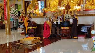 ร่วมบุญปล่อยสัตว์และ ฟังธรรม ณ  อารามวัตรมหายาน