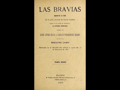 Chapí. La esencia de la zarzuela