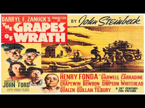 🎬 THE GRAPES OF WRATH - 1940 - 🎥 Trailer with Full Movie Link