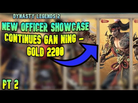 Gan Ning Might be Meta? Gold 2200 pt 2 [Dynasty Legends 2]