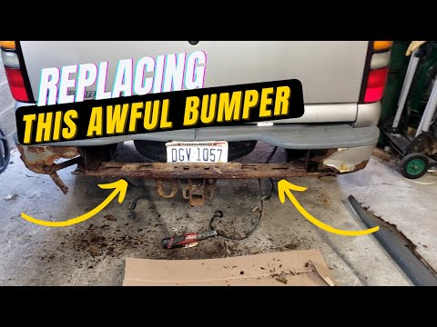 Replacing a RUSTY Bumper on a Chevy Suburban / Tahoe / Yukon / Escalade