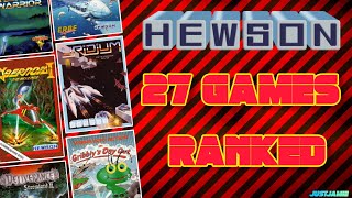 Hewson Commodore 64 Games in Order of Greatness #c64 #commodore64 #c64games
