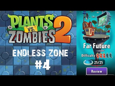 Far Future (Endless Zone) Terror From Tomorrow (Level 31 - 40) | Plants vs Zombies 2