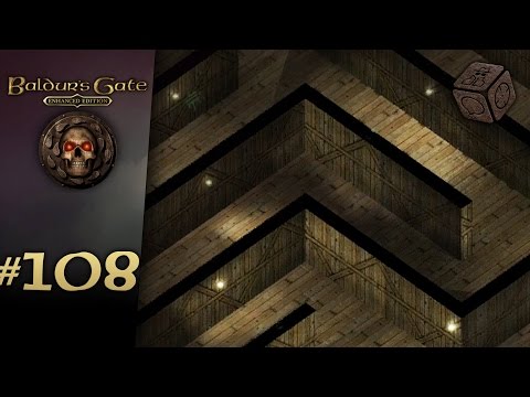 The maze bellow Baldur's Gate - Let's Play Baldur's Gate: Enhanced Edition #108