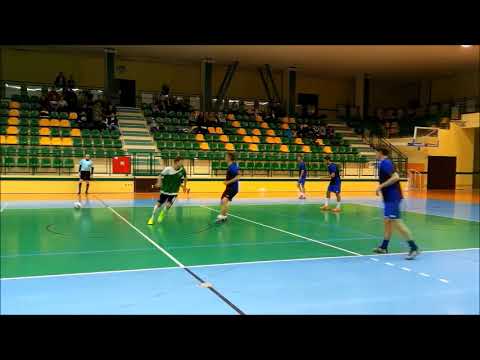 Młode Wilki -HD Invest Kazanice  (zielone) 0:7 . 2 kolejka halówki miasto Lubawa