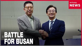 South Korea's Busan mayoral race intensifies with tech versus welfare platforms ahead of June 3 elections