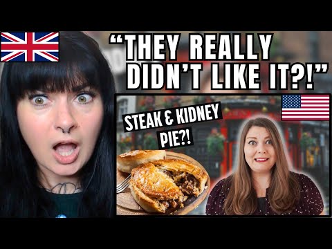 British Girl Reacts to Americans Trying British Pub Food For The FIRST TIME!