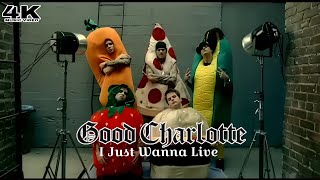 [4K] Good Charlotte - I Just Wanna Live (Music Video)