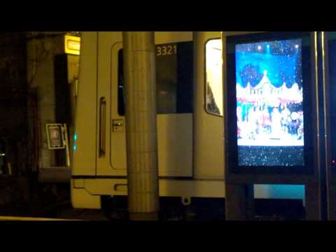 MX3000 line 1 and 5 at jernbanetorget / Oslo metro