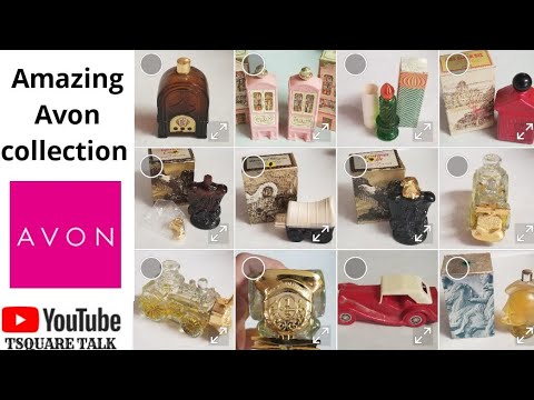 Amazing Avon Bottle Collection