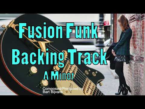 Fusion Funk Backing Track A Minor City Vibe