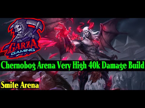 Smite Arena Chernobog Damage Build | Newbie Friendly GOD