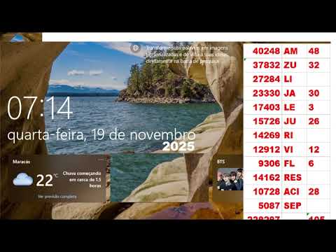 MARACÁS BAHIA CLIMA TEMPO 16Á23/11/2025