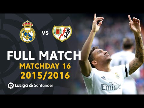 Real Madrid vs Rayo Vallecano (10-2) Matchday 16 2015/2016 - FULL MATCH