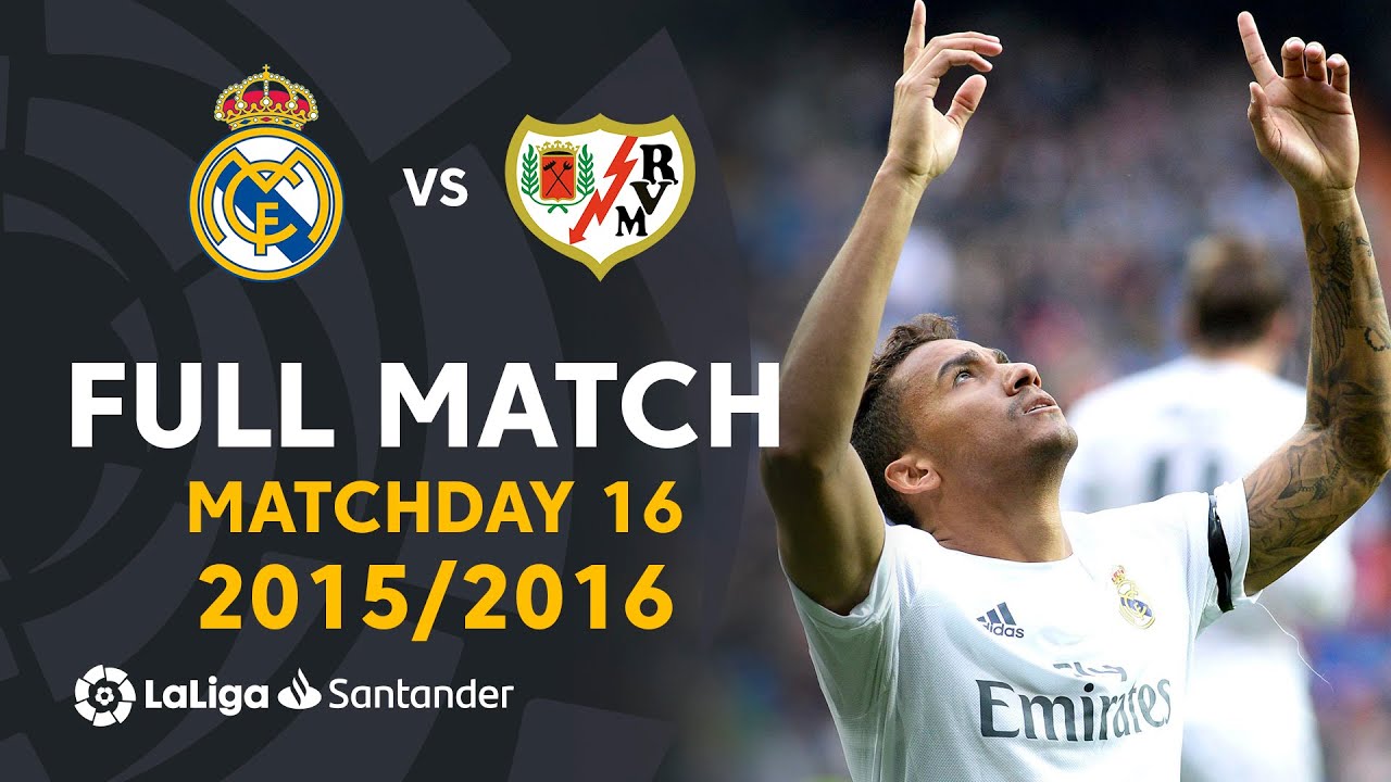 Real Madrid vs Rayo Vallecano (10-2) Matchday 16 2015/2016 - FULL MATCH