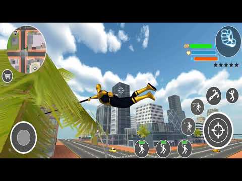 US Police Crime Rope Hero Real Gangster Simulator