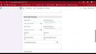 Creating a new transaction in  Paperless Pipeline
