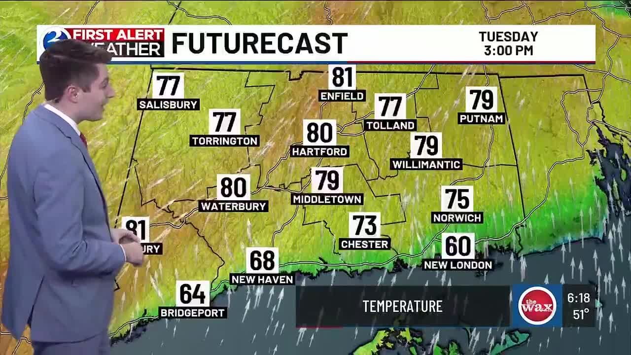 FORECAST: Summer-like feel this week, a few shower chances