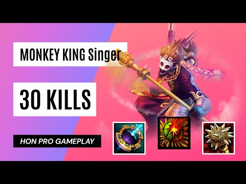 HON MONKEY KING Singer - 30 Kills - MVP