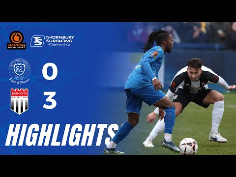 Chippenham Town 0-3 Bath City National League South 2024/25