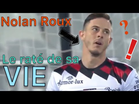 L’incroyable raté de Nolan Roux lors de Bordeaux - Guingamp