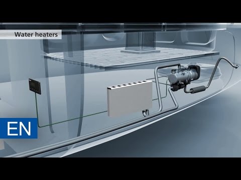 Webasto Marine water heater - Webasto heating solution on board