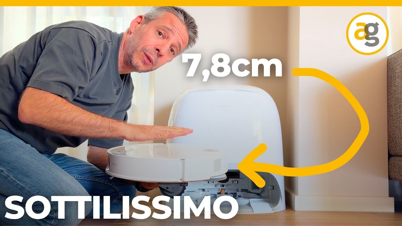 ROBOT ROBOROCK Qrevo Curv 2 pro SUPERSOTTILE! Recensione