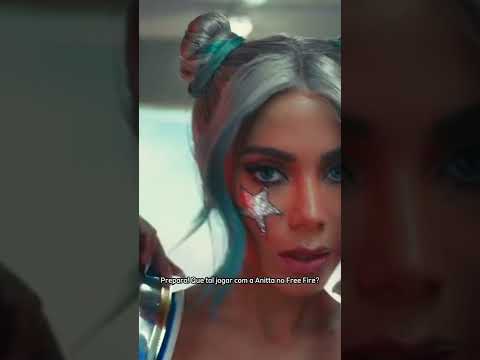 PREPARA, POIS A ANITTA ENTROU PARA O MUNDO DE FREE FIRE #Shorts