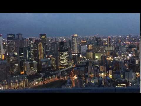 2016.07.21 Osaka time lapsed from Sky garden