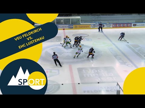 HIGHLIGHTS:  VEU Feldkirch vs. EHC Lustenau - Return To Play Round AHL 20/21